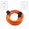 Ac Works 25ft RV/ EV/ Generator 50A 125/250V NEMA 14-50 Power Cord With Handles 1450PR-025 - alternate 3